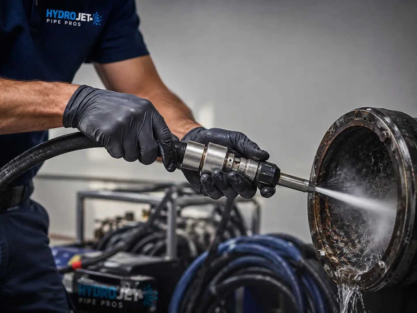 Hydro Jet Pipe Descaling in Chico, TX
